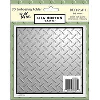 Lisa Horton Crafts - 3D Embossing Folder - Deckplate