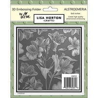 Lisa Horton Crafts - 3D Embossing Folder - Alstroemeria