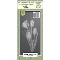Lisa Horton Crafts - 3D Embossing Folder with Coordinating Dies - Spring Tulips