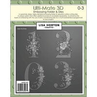 Lisa Horton Crafts - Ulti-Mate 3D Embossing Folder - 0-3
