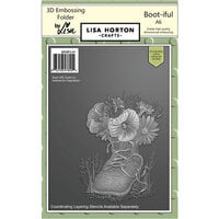 Lisa Horton Crafts - 3D Embossing Folders with Coordinating Dies - Boot-iful