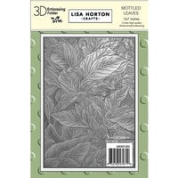 Lisa Horton Crafts - 3D Embossing Folder - Mottled Leaves