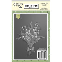 Lisa Horton Crafts - 3D Embossing Folder with Coordinating Dies - Lily of the Valley