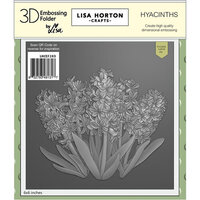 Lisa Horton Crafts - Embossing - Hyacinths