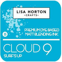 Lisa Horton Crafts - Cloud 9 - Premium Dye Based Ink Pad - Matt Blending Ink - Surf's Up