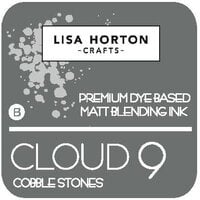 Lisa Horton Crafts - Cloud 9 - Premium Dye Based Ink Pad - Matt Blending Ink - Cobble Stones