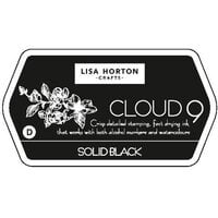Lisa Horton Crafts - Cloud 9 - Premium Dye Based Ink Pad - Matt Blending Ink - Dye Based - Black Ink