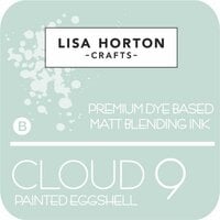 Lisa Horton Crafts - Cloud 9 - Premium Dye Based Ink Pad - Matt Blending Ink - Painted Eggshell