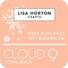 Lisa Horton Crafts - Cloud 9 - Premium Dye Based Ink Pad - Matt Blending Ink - Coral Beach