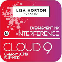 Lisa Horton Crafts - Cloud 9 - Metallic Interference Ink Pad - Cherry Bomb
