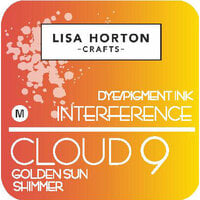 Lisa Horton Crafts - Cloud 9 - Metallic Interference Ink Pad - Golden Sun