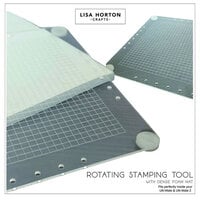 Lisa Horton Crafts - The Ulti-Mate - Accessories - Rotating Stamp Tool and Mat