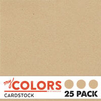 12x12 Exotic Red Glimmer My Colors Cardstock