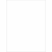 My Colors Cardstock - My Minds Eye - 8.5 x 11 Classic Cardstock - White