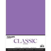 My Colors Cardstock - By PhotoPlay - 8.5 x 11 Classic Cardstock Pack - Wisteria - 10 Pack