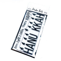 Maker Forte - Clear Photopolymer Stamps - Happy Hanukkah