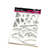 Maker Forte - Clear Photopolymer Stamps - Mountain Builder