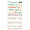 Mintay Papers - Coastal Memories Collection - 6 x 12 Stickers - Words