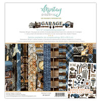 Mintay Papers - Garage Collection - 12 x 12 Paper Pack