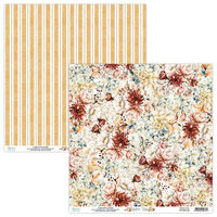 Mintay Papers - Golden Days Collection - 12 x 12 Double Sided Paper - Golden Days 05