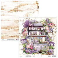 Mintay Papers - Lilac Garden Collection - 12 x 12 Double Sided Paper - 2