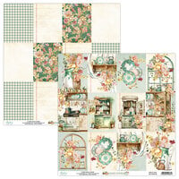 Mintay Papers - Nana's Kitchen Collection - 12 x 12 Double Sided Paper - Sheet 06