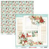 Mintay Papers - White Christmas Collection - 12 x 12 Double Sided Paper - Sheet 04