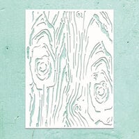 Mintay Papers - Kreativa Collection - 6 x 8 Stencils - Woodgrain