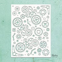 Mintay Papers - Kreativa Collection - 6 x 8 Stencil - Steampunk