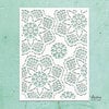 Mintay Papers - Kreativa Collection - 6 x 8 Stencil - Doilies