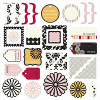 Making Memories - 5th Avenue Collection - Die Cuts - Elizabeth, CLEARANCE