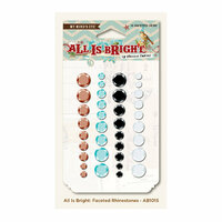 My Mind's Eye - All Is Bright Collection - Christmas - Faceted Rhinestones