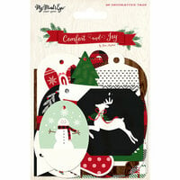 My Minds Eye - Comfort and Joy Collection - Christmas - Decorative Tags