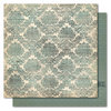 My Mind's Eye - Portobello Road Collection - 12 x 12 Double Sided Paper - Family Brocade, CLEARANCE