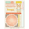 My Mind's Eye - The Sweetest Thing Collection - Tangerine - Cardstock Stickers - Together