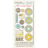 My Mind's Eye - The Sweetest Thing Collection - Bluebell - Decorative Buttons - Remember