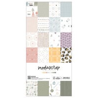 ModaScrap - 6 x 12 Paper Pack - Herbs And Flowers