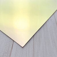 ModaScrap - 12 x 12 Single Sheet - Mirror Cardstock - Gold