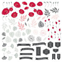ModaScrap - Die Cuts - Spring Poppies