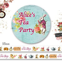 Memory Place - Alice's Tea Party Collection - Washi Tape - 15mm