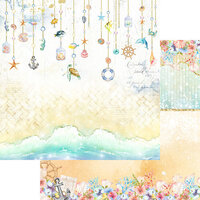 Asuka Studio - Welcome to Paradise Collection - 12 x 12 Double Sided Paper - Oceanside