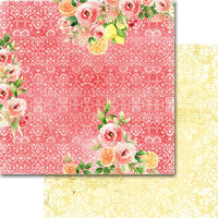 Memory Place - Kawaii Paper Goods Sweet Summer Collection - 12 x 12 Double Sided Paper - Enjoy Today