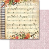 Memory Place - Fall is in the Air Collection - 12 x 12 Double Sided Paper - Fall Melody