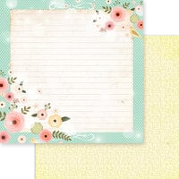 Memory Place - Book Lover Collection - 12 x 12 Double Sided Paper - Delightful