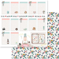 Memory Place - Dream Plan Do Collection - 12 x 12 Double Sided Paper - My Plans