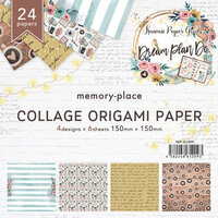 Memory Place - Dream Plan Do Collection - Collage Origami Paper