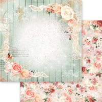 Memory Place - Cherished Elegance Collection - 12 x 12 Double Sided Paper - Exquisite