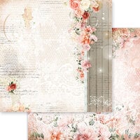 Memory Place - Cherished Elegance Collection - 12 x 12 Double Sided Paper - Allure