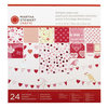 Martha Stewart Crafts - Valentine's Day Collection - 12 x 12 Designer Paper Pad - Enchanted Woodland