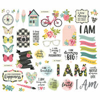 Simple Stories - I Am Collection - Bits and Pieces with Foil Accents